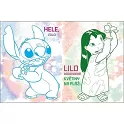 100 omalovánek s tetováním Stitch a Angel