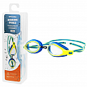 Spokey KOBRA Plavecké brýle s vyměnitelným nosníkem, modro-žluté