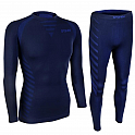 Spokey WINDSTAR SET Pánské termoprádlo, tmavě modré, vel. L/XL