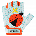 Spokey PLAY LADYBUG Dětské rukavice na kolo, inline, skate, vel. S