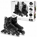 Spokey ACE Fitness kolečkové brusle, černé, vel. 41