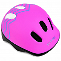 Spokey FUN STRAPY Dětská helma na kolo, inline, skate, 44-48 cm, tmavě růžová
