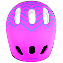 Spokey FUN STRAPY Dětská helma na kolo, inline, skate, 44-48 cm, tmavě růžová