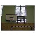 Basketbalová konstrukce otočná, interiér, vysazení do 2,5 m