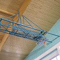 Basketbalová konstrukce elektricky sklopná, pod strop do 12 m