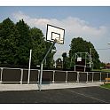 Basketbalová konstrukce streetball - exteriér (ZN), vysazení 1,45 m + pouzdro, CERTIFIKÁT