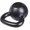 Litinový kettlebell HMS KZG16 16 kg, černý