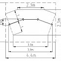 Trojitá hrazda WK22, Workoutový prvek