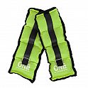 Zátěže na zápěstí a kotníky ONE FITNESS WW01 2 x 0,7 kg zelené