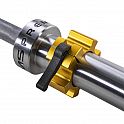 Olympijská osa HMS PREMIUM GO1100 220 cm x 50 mm + rychlouzávěry ZG1500