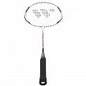 Badmintonová raketa WISH Steeltec 9, červená