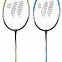 Sada raket na badminton WISH Steeltec 416K