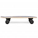 Spokey WOO-FISH Dřevěný cruiser board 56 cm, tmavě modrý