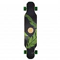 Spokey LONGBAY PRO Longboard 104 x 24 cm, ABEC7, zeleno-černý