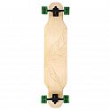 Spokey LONGBAY PRO Longboard 104 x 24 cm, ABEC7, zeleno-černý