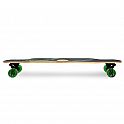 Spokey LONGBAY PRO Longboard 104 x 24 cm, ABEC7, zeleno-černý