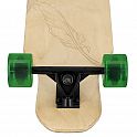 Spokey LONGBAY PRO Longboard 104 x 24 cm, ABEC7, zeleno-černý