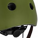 Spokey PUMPTRACK Juniorská cyklistická BMX přilba IN-MOLD, 48-62 cm, khaki
