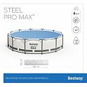 Bazén BESTWAY STEEL PRO MAX 366x76 cm + příslušenství 56416